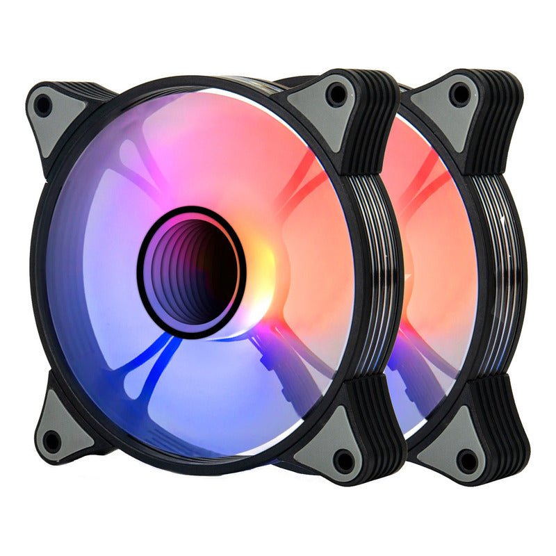 2x Ventilador Rgb Rendimiento Fan Cooler Aigo Pro 120mm Pc - Mi tienda