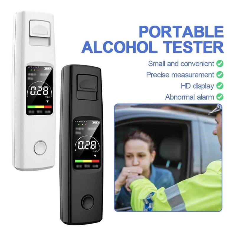 Alcoholímetro Portátil Recargable Medidor Alcohol Alcohotest - Mi tienda
