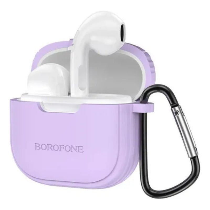 Audifonos Inalámbricos Bluetooth 5.3 Con Estuche Violeta - Marca Computech - Mi tienda