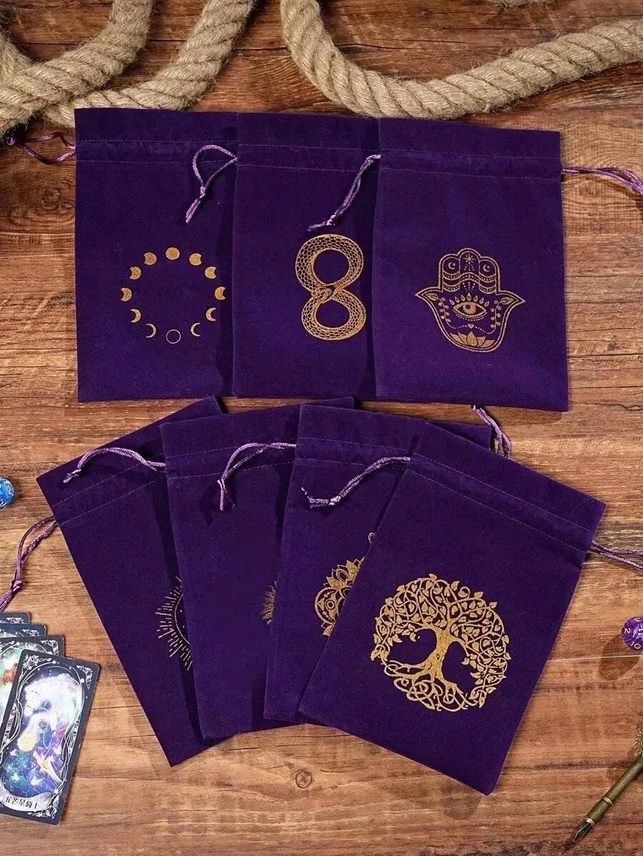Bolsa de Terciopelo Premium para Mazo de Tarot - Mi tienda