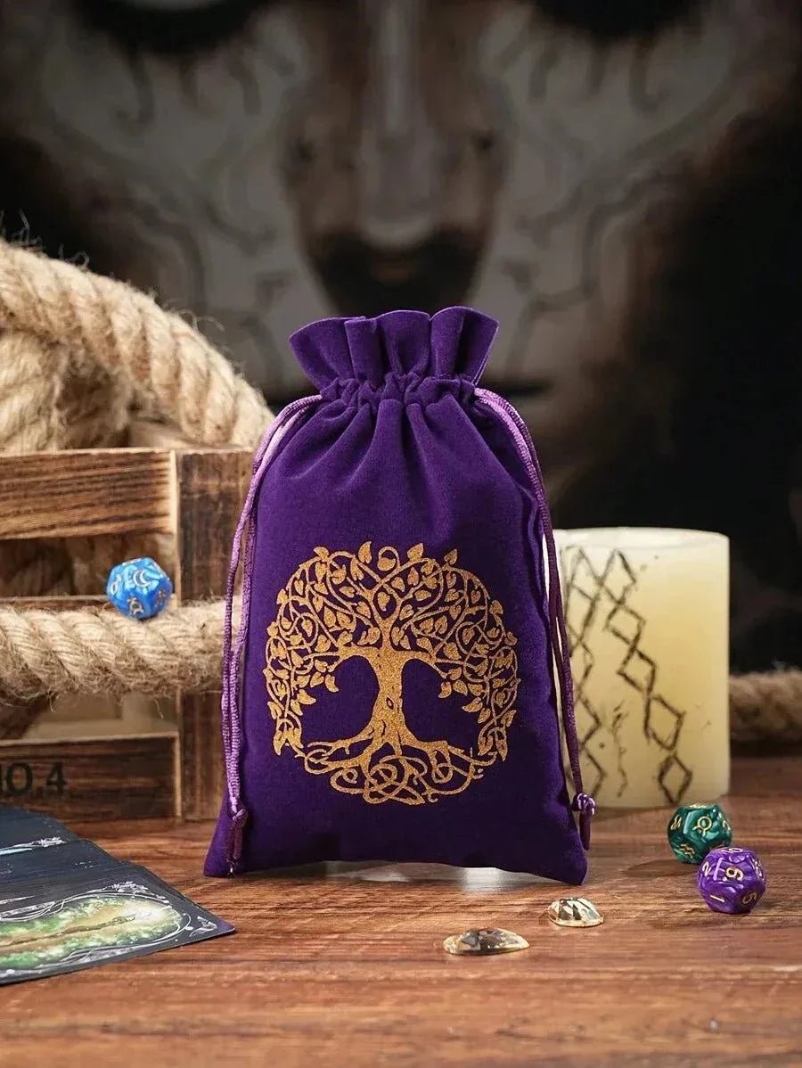 Bolsa de Terciopelo Premium para Mazo de Tarot - Mi tienda