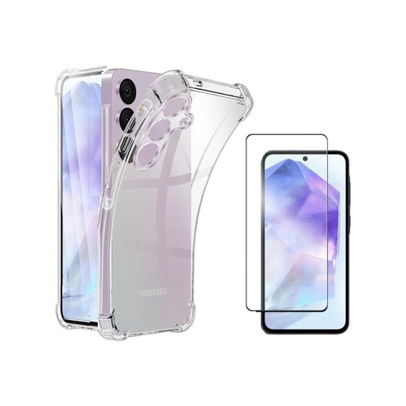 Carcasa Funda Antishock Para Samsung A55 5g + Lamina - Mi tienda