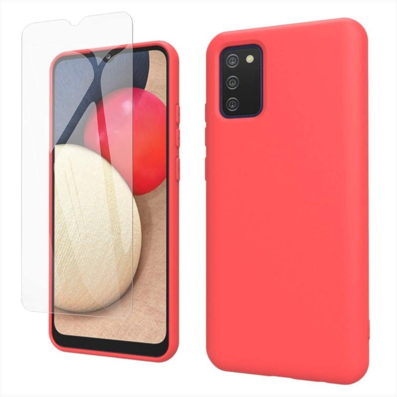 Carcasa Silicona Antihuellas Para Samsung Galaxy A02s - Mi tienda