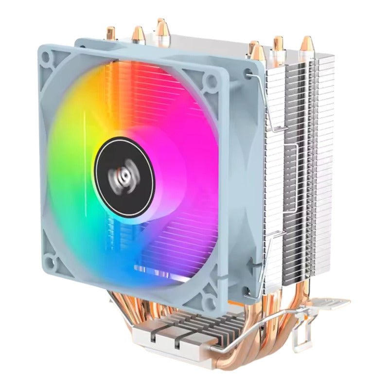 Cpu Enfriadora Gamer Aigo Ice200pro Rgb Blanco Para Procesadores Intel Y Amd - Mi tienda