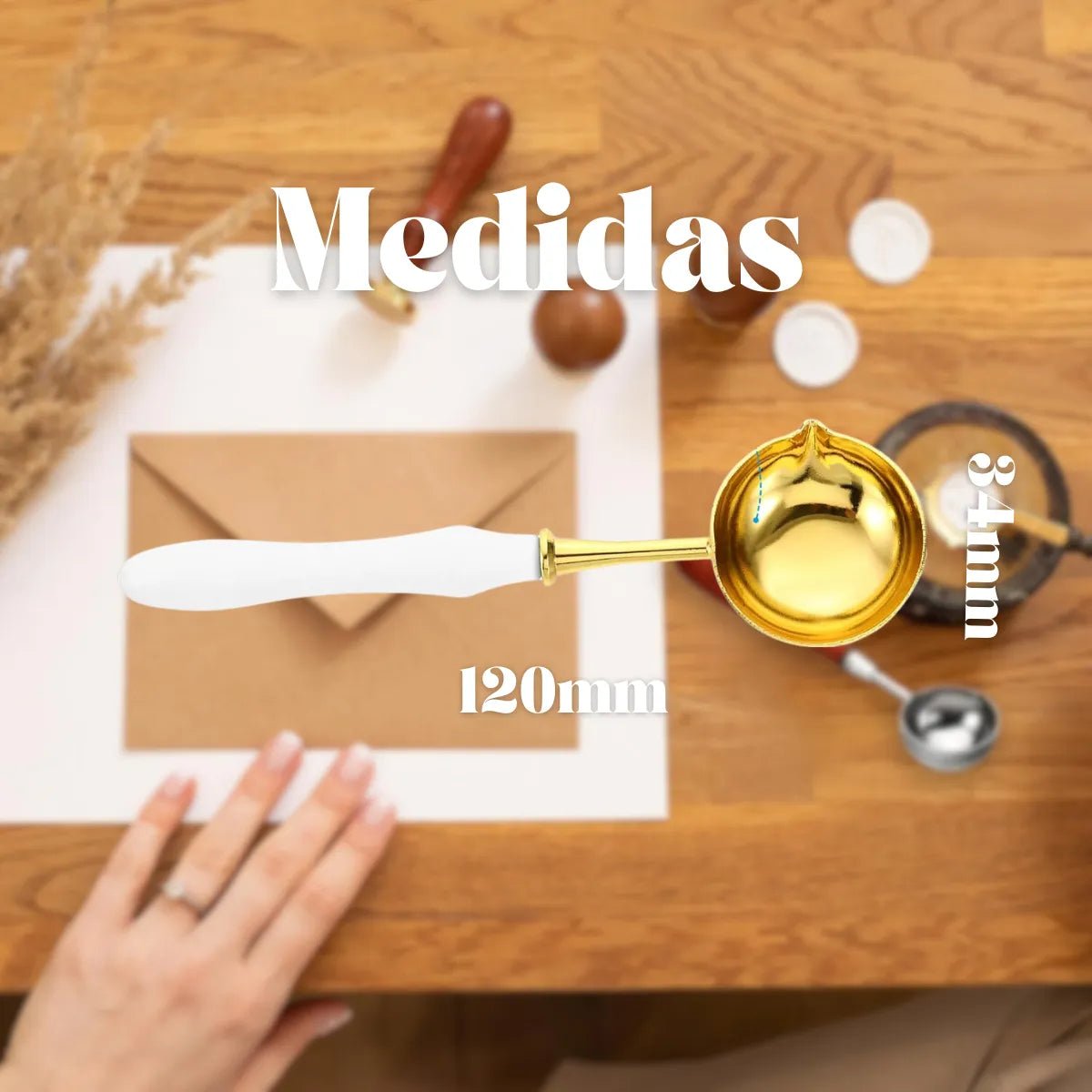 Cuchara para lacre Premium - Mi tienda