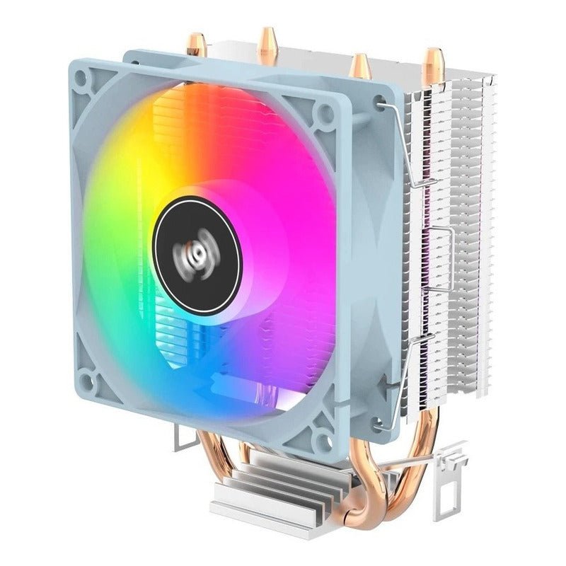 Disipador Ice200pro Cpu Cooler Aigo Rgb 90mm Intel Amd Pc - Mi tienda