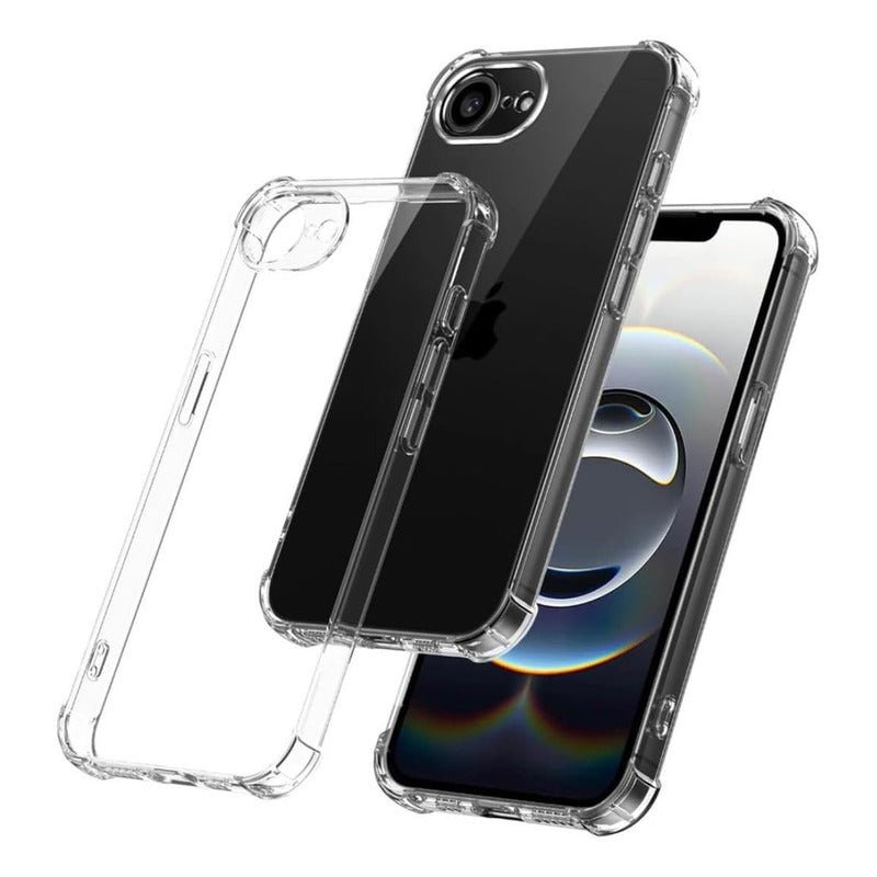 Funda Antiimpacto Para iPhone 16e 16e, Color Transparente, Protección Reforzada De Primera Calidad | Lojoka - Mi tienda