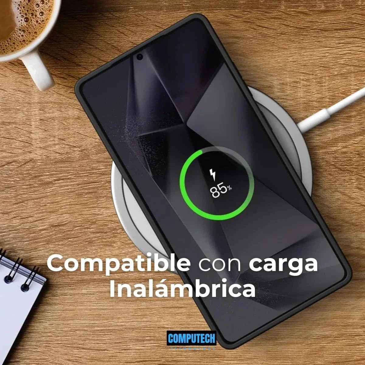 Funda de Silicona Premium Negra para Samsung Galaxy S25 Ultra - Mi tienda