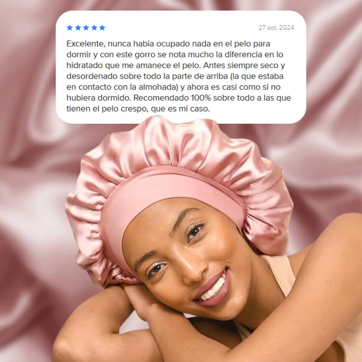 Gorro de Satín para Dormir: Tu Solución Antifrizz para un Cabello Impecable - Mi tienda