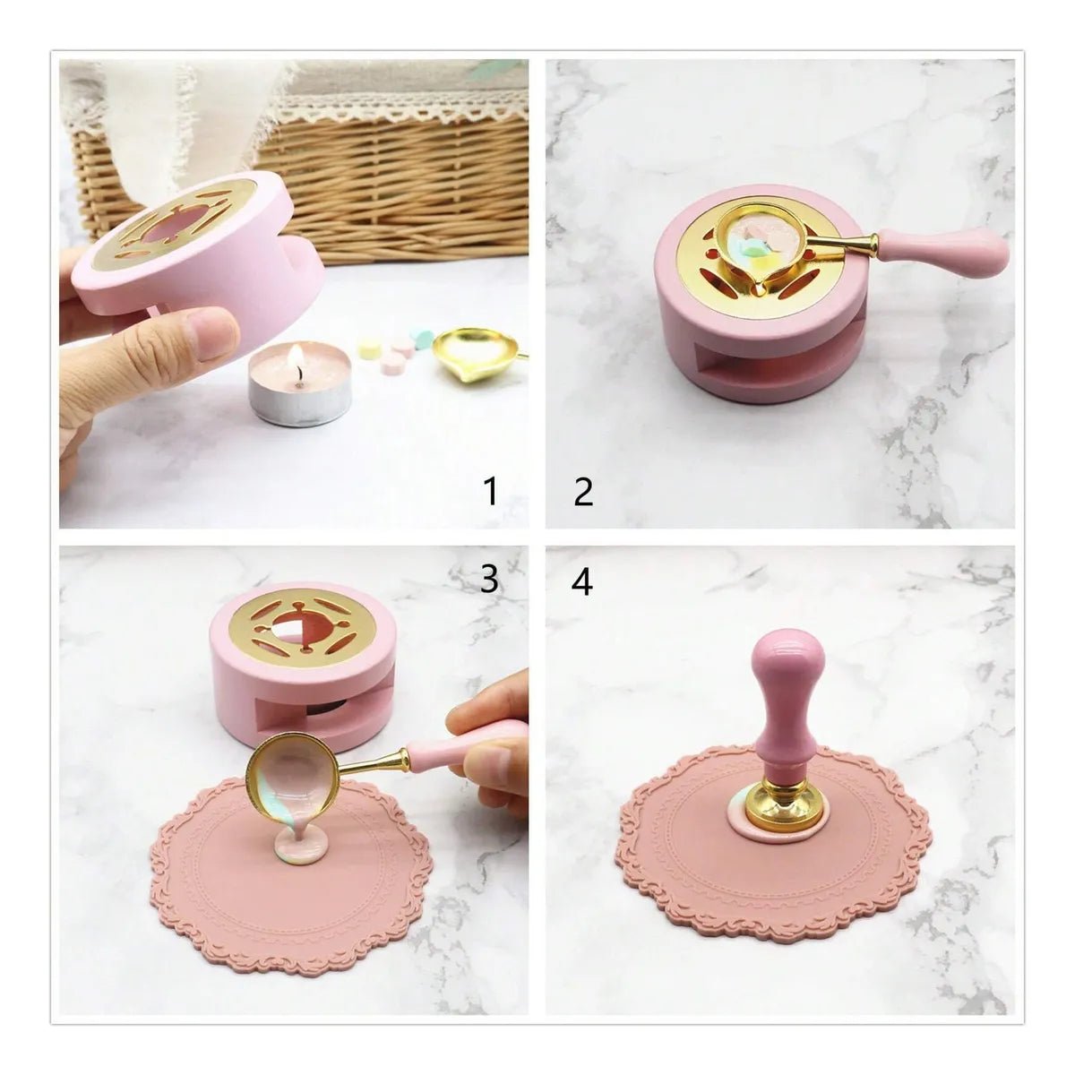 Kit Horno y Cuchara para Lacre - Mi tienda