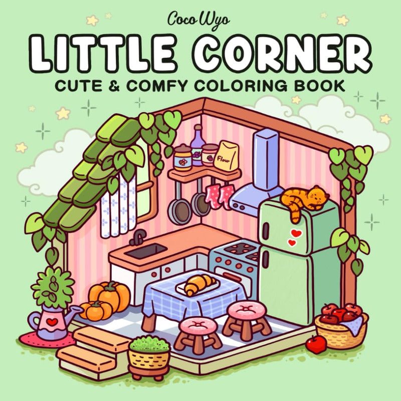 Libro Para Colorear Coco Wyo Little Corner - 100 Dibujos - Mi tienda