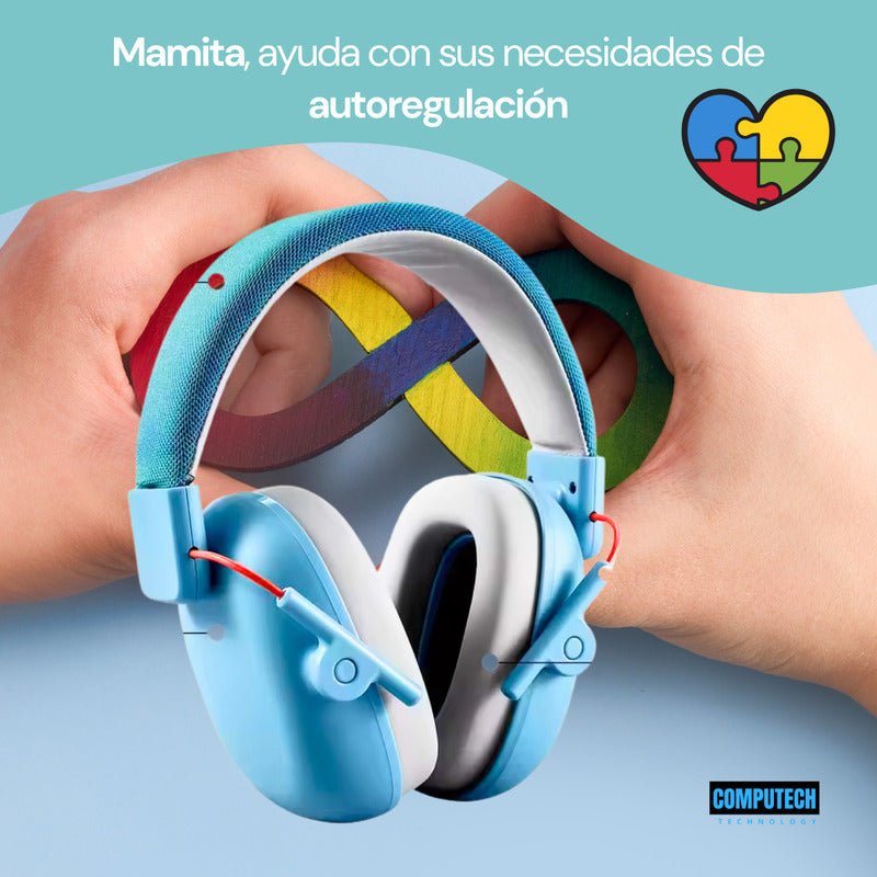 Orejeras Antiruido Auriculares Protectores Para Niños Y Jóvenes Tea Tdah - Mi tienda