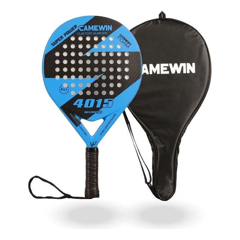 Pala Pádel Fibra De Carbono Híbrido 38mm Funda De Regalo - Mi tienda