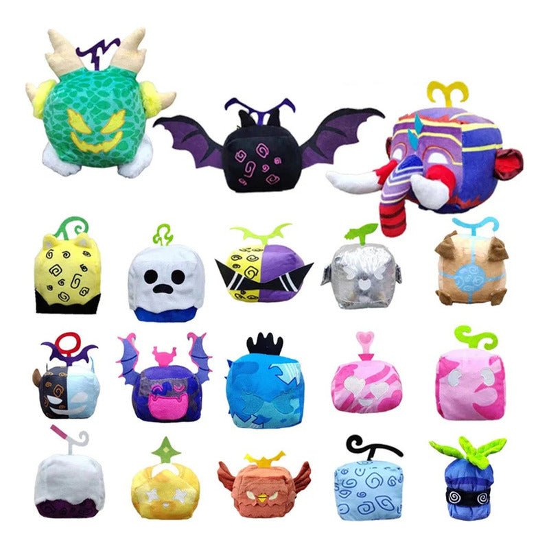 Peluche Fruta Blox Fruits Modelos Compatible Roblox Color Amor - Mi tienda