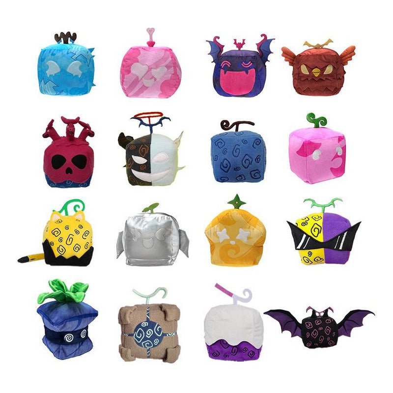 Peluche Fruta Blox Fruits Modelos Compatible Roblox Color Magma - Mi tienda