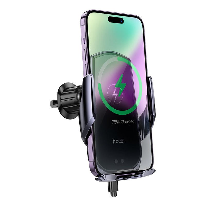 Soporte De Auto Carga Inalambrica Para iPhone Smartphone - Mi tienda