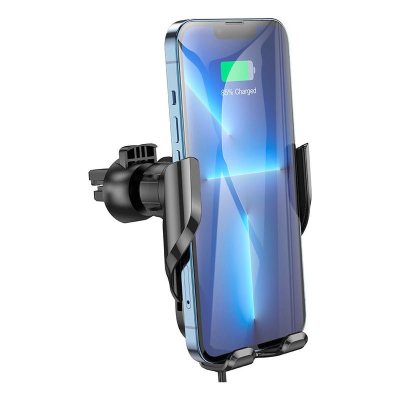 Soporte De Auto Carga Inalambrica Para iPhone Smartphone - Mi tienda