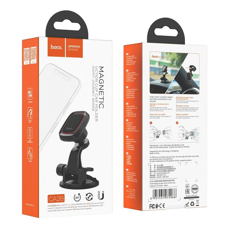 Soporte De Auto Magnético Ventosa Iman Porta Celular Ca28 - Mi tienda