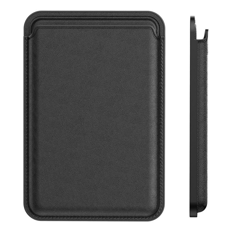 Tarjetero Magnetico De Cuero - Negro - Marca Computech - Mi tienda