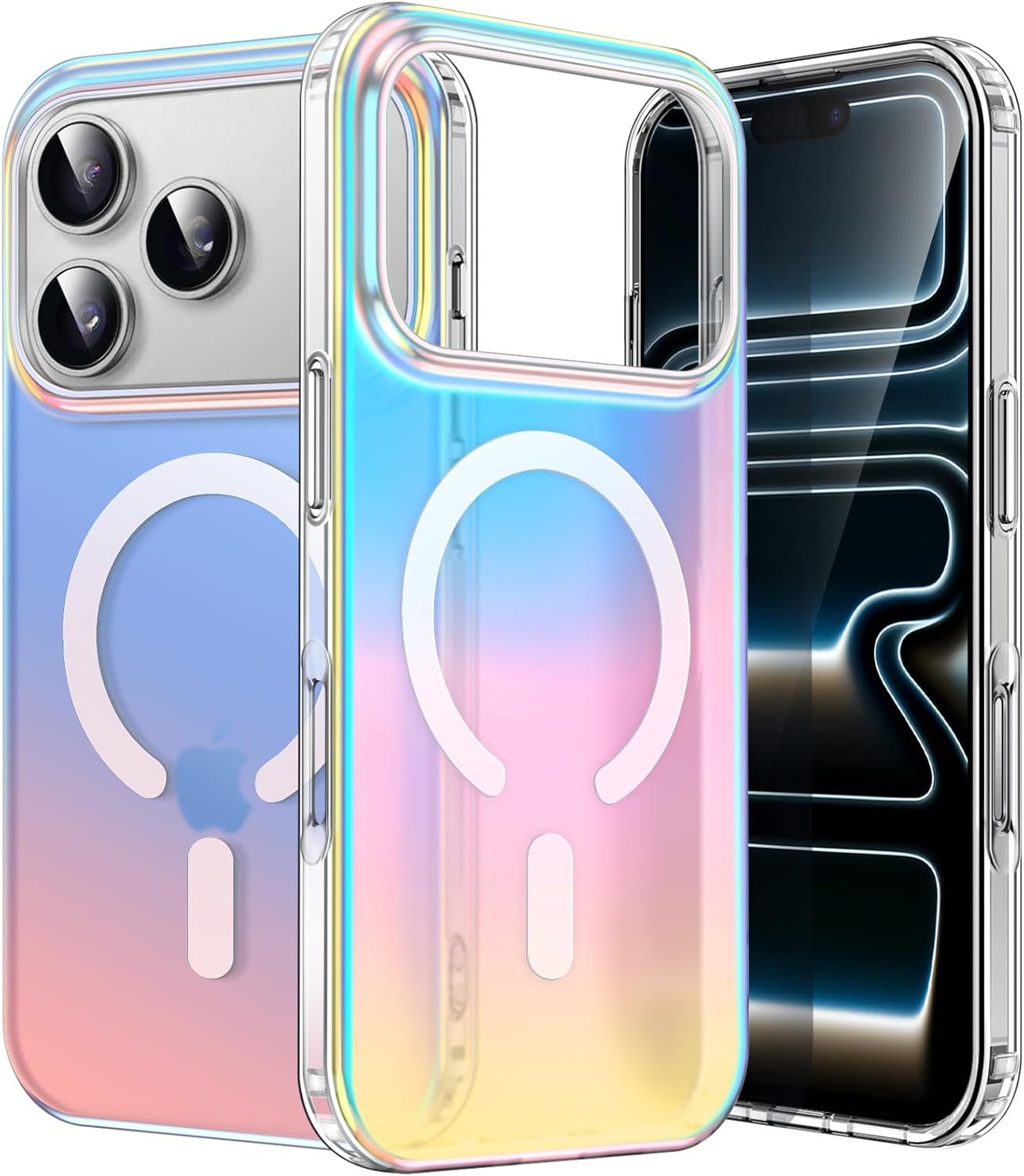 Funda Holográfica Compatible MagSafe iPhone 17 Pro Max Computech