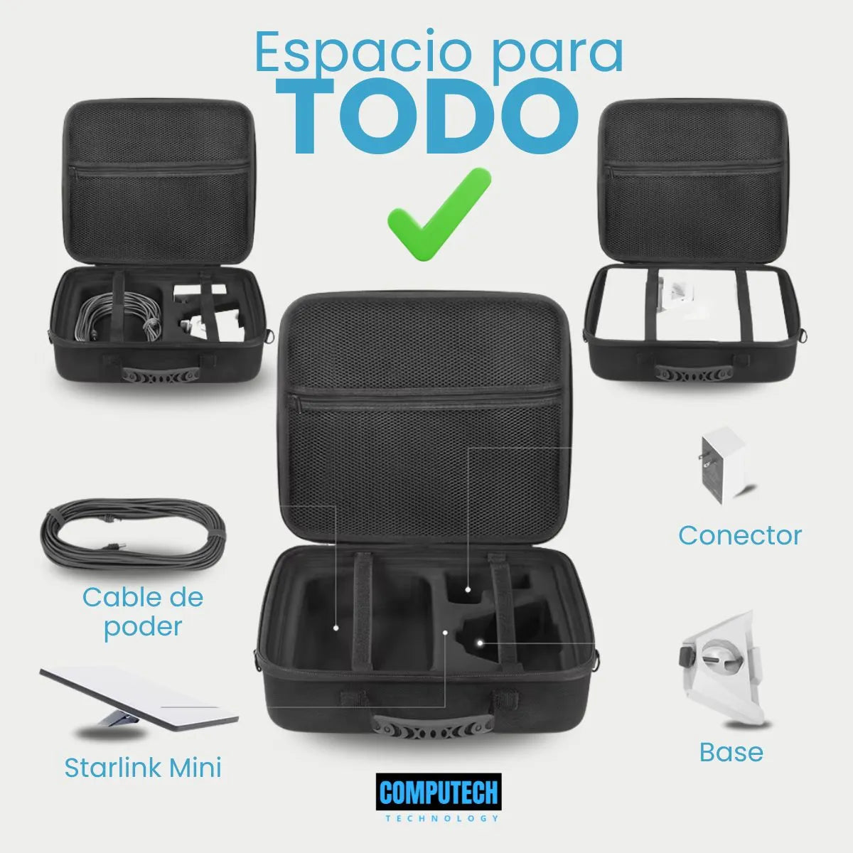 Maleta Rígida para Starlink Mini