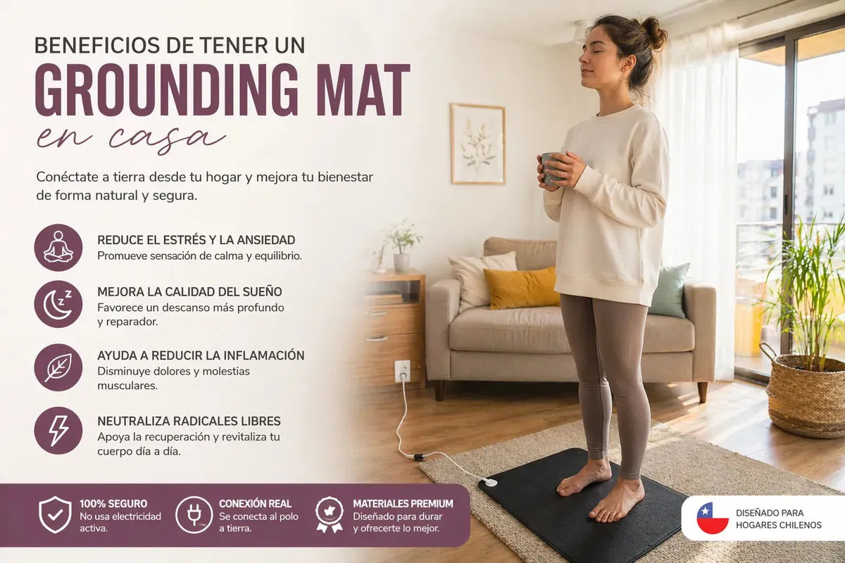 Alfombrilla Mat De Grounding Premium Conexión A Tierra