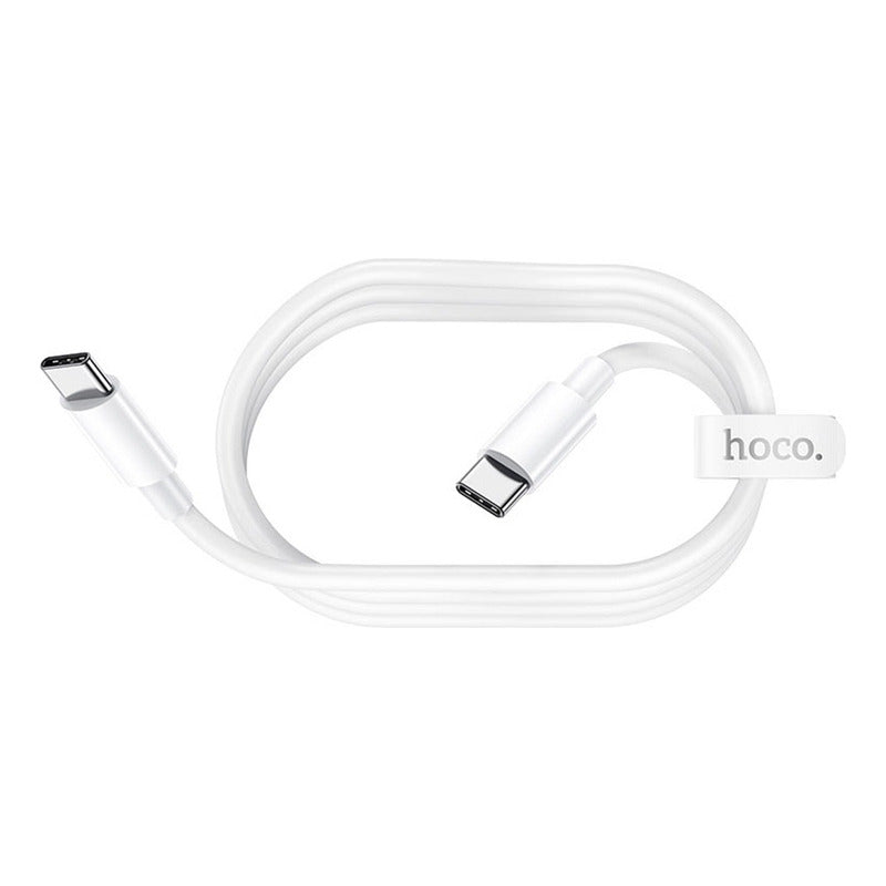 Cable Carga Rápida Tipo C A Tipo C 100w 1m Blanco Hoco X51 - Mi tienda