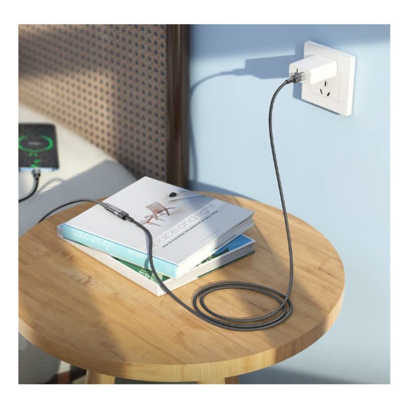 Cable Extensor Usb - c Macho A C Hembra 3a 1.2m Trenzado Hoco - Mi tienda