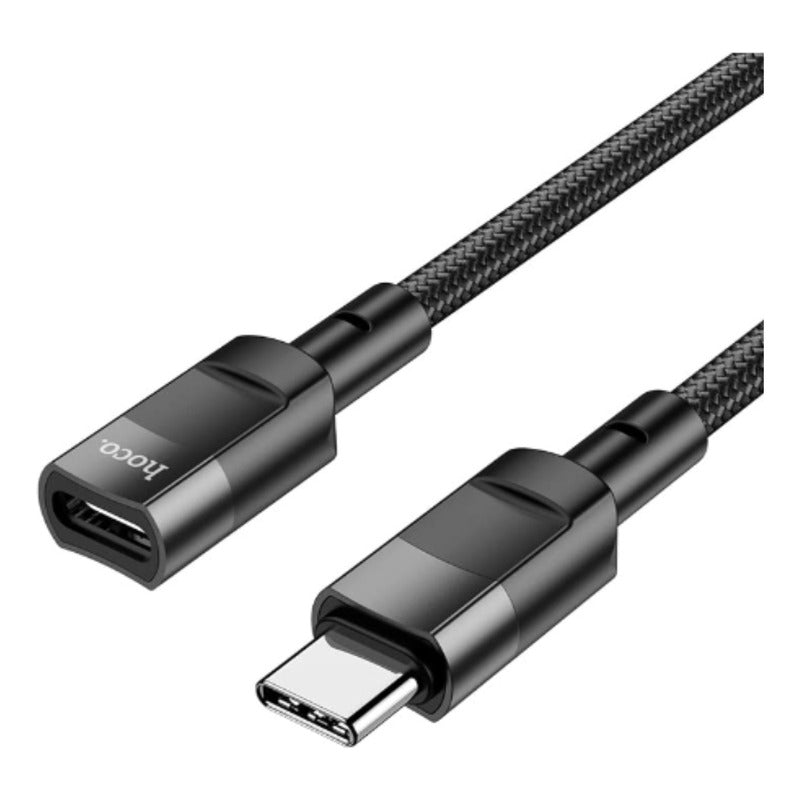 Cable Extensor Usb - c Macho A C Hembra 3a 1.2m Trenzado Hoco - Mi tienda