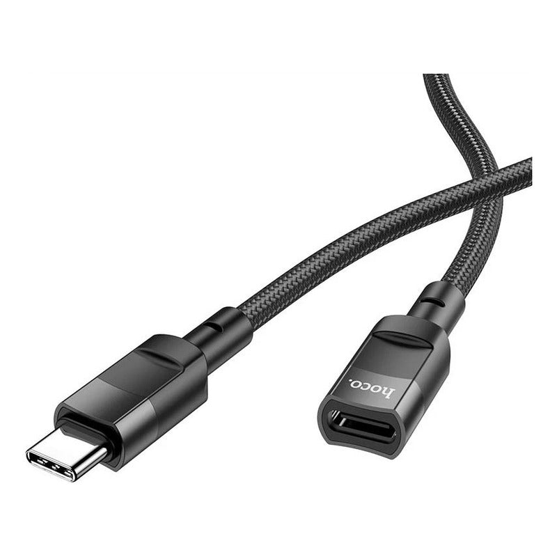 Cable Extensor Usb - c Macho A C Hembra 3a 1.2m Trenzado Hoco - Mi tienda