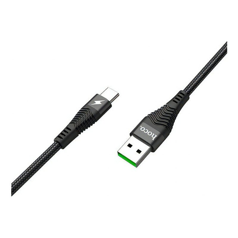 Cable Usb A Tipo C 5a Carga Turbo For Oppo 1+ Xiaomi Hw U53 Color Negro - Mi tienda