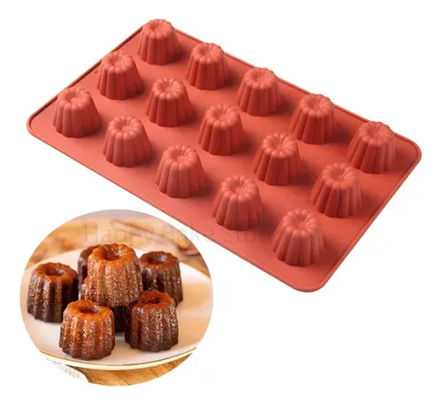 Molde para canele de silicona