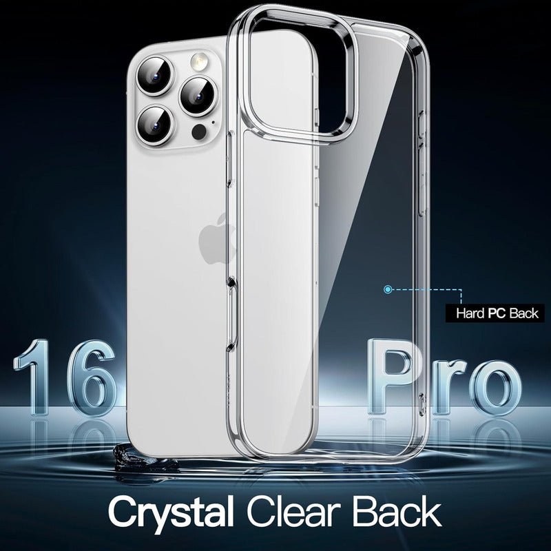 Carcasa Funda + Mica Para iPhone 16 / Pro / Max Silicona - Mi tienda