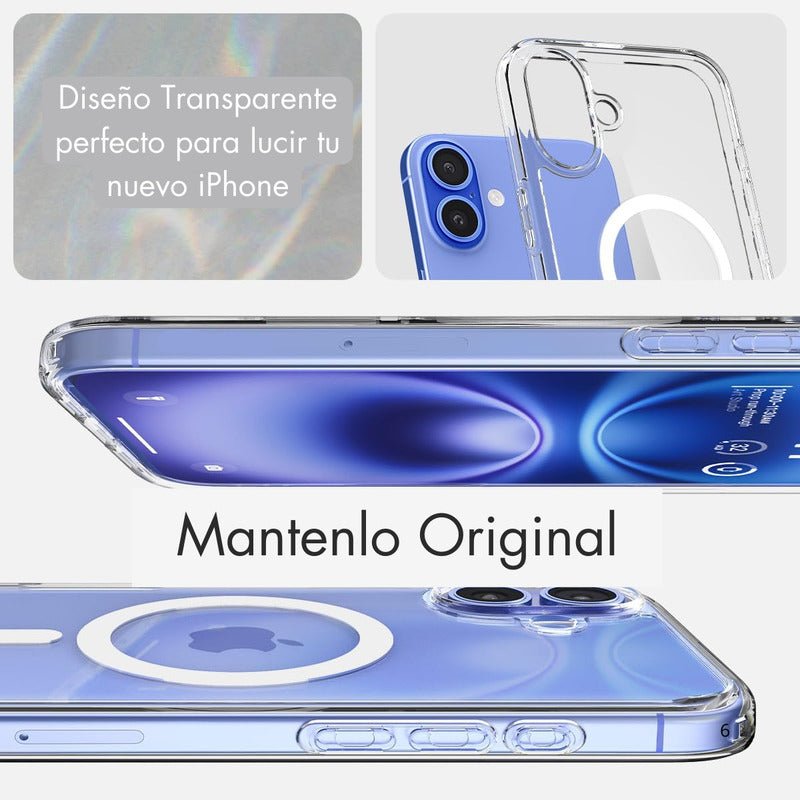 Carcasa Magnética iPhone 16 / Pro / Max Compatible Magsafe - Mi tienda