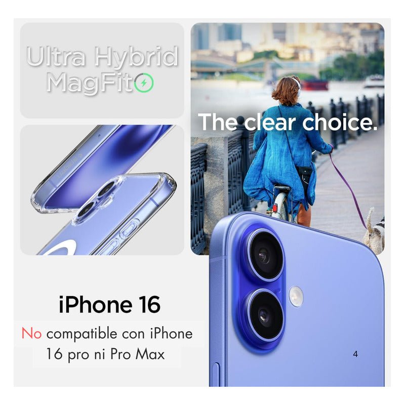 Carcasa Magnética iPhone 16 / Pro / Max Compatible Magsafe - Mi tienda