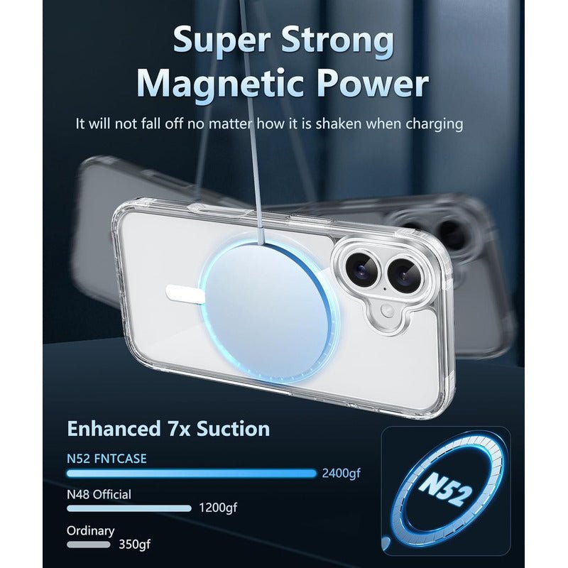 Carcasa MagSafe para iPhone Transparente (todos Los Modelos) - Mi tienda