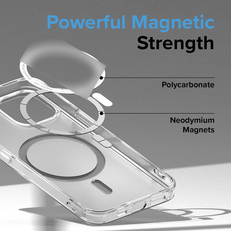 Carcasa MagSafe para iPhone Transparente (todos Los Modelos) - Mi tienda
