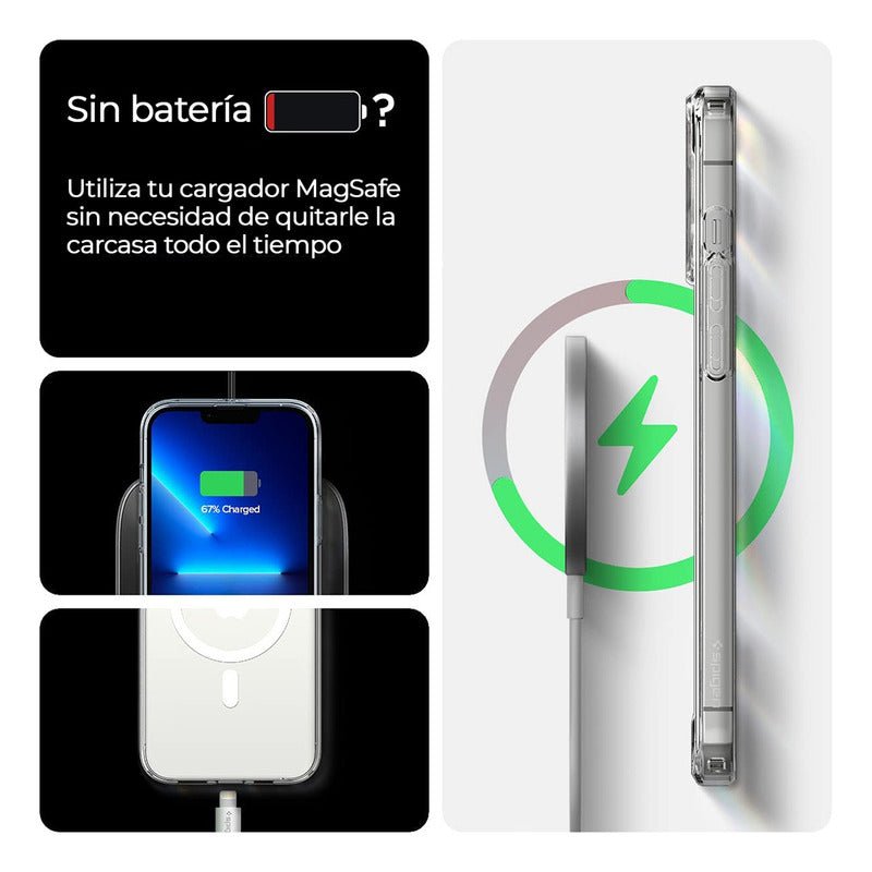 Carcasa MagSafe para iPhone Transparente (todos Los Modelos) - Mi tienda