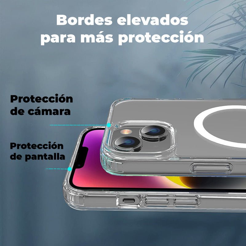 Carcasa MagSafe para iPhone Transparente (todos Los Modelos) - Mi tienda