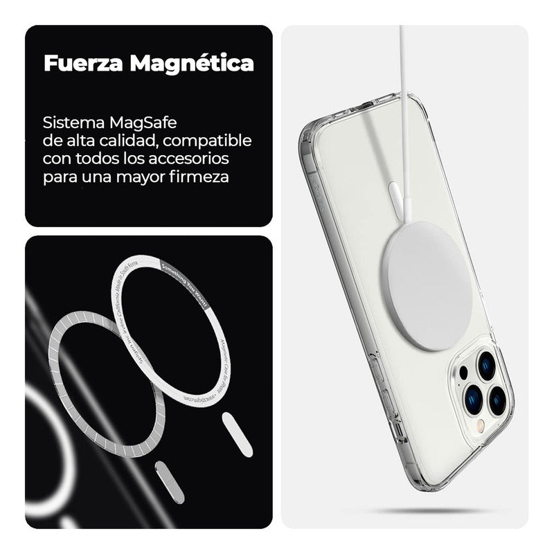 Carcasa MagSafe para iPhone Transparente (todos Los Modelos) - Mi tienda