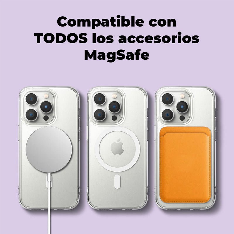Carcasa MagSafe para iPhone Transparente (todos Los Modelos) - Mi tienda