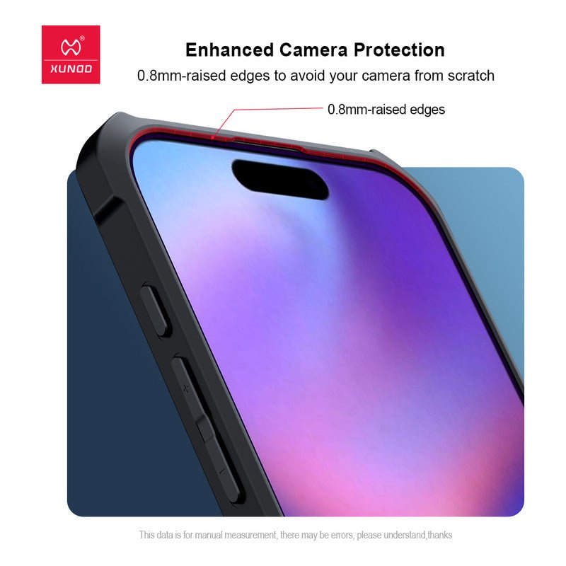 Carcasa Para iPhone 16 Pro / Max + Vidrio Militar Grade - Mi tienda