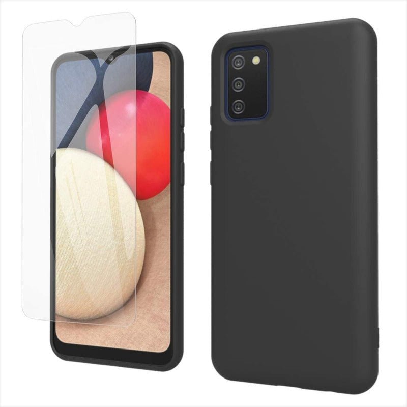 Carcasa Silicona Antihuellas Para Samsung Galaxy A02s - Mi tienda