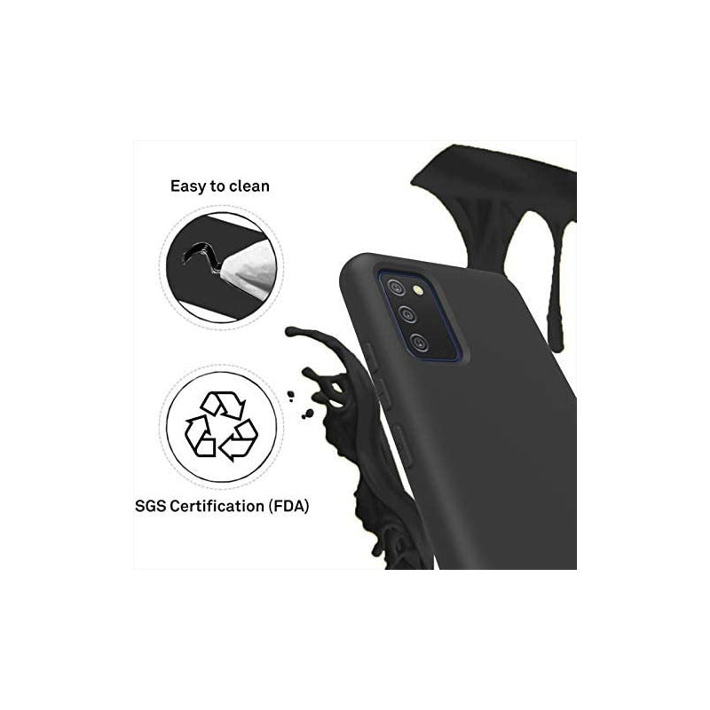 Carcasa Silicona Antihuellas Para Samsung Galaxy A02s - Mi tienda