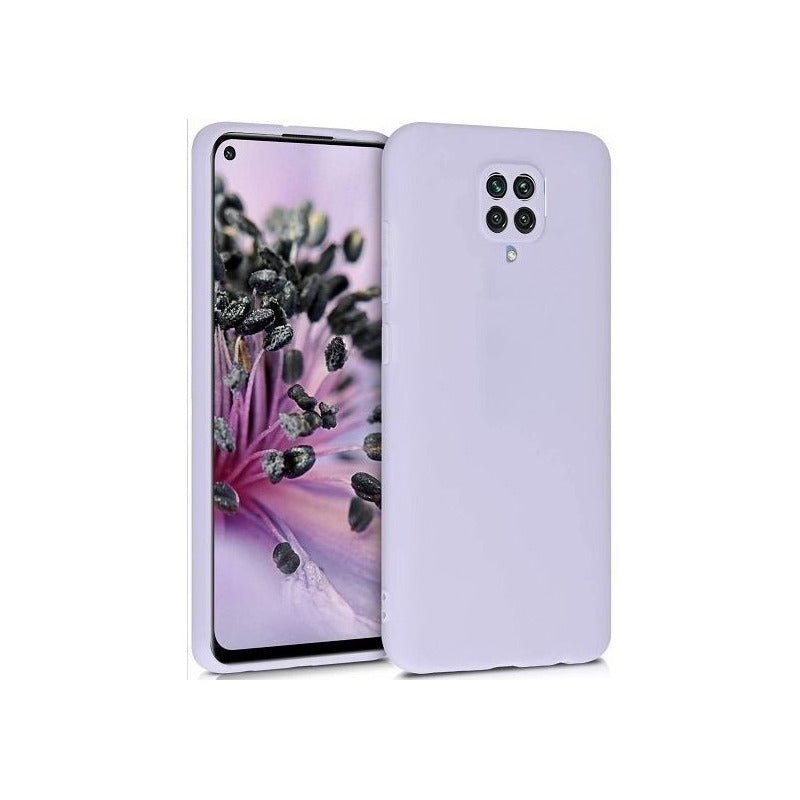 Carcasa Silicona Slim Para Xiaomi Redmi Note 9s + Vidrio - Mi tienda