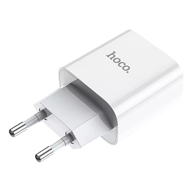 Cargador Pd Para Smartphone / iPhone 20w Hoco C76a Color Blanco - Mi tienda