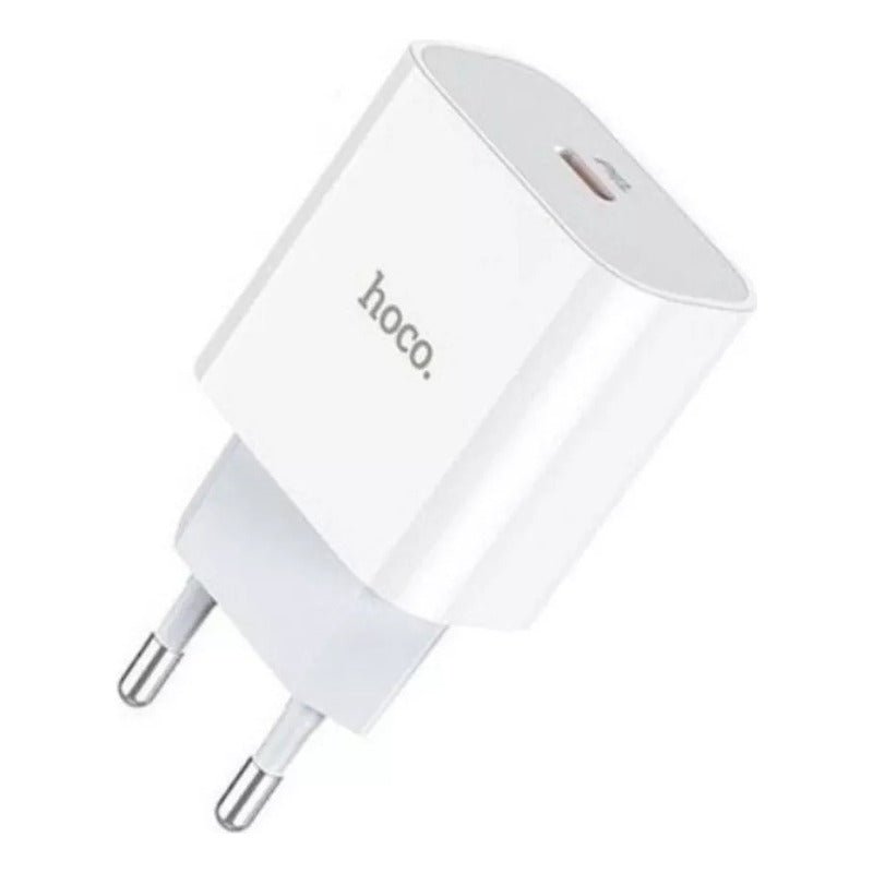 Cargador Pd Para Smartphone / iPhone 20w Hoco C76a Color Blanco - Mi tienda