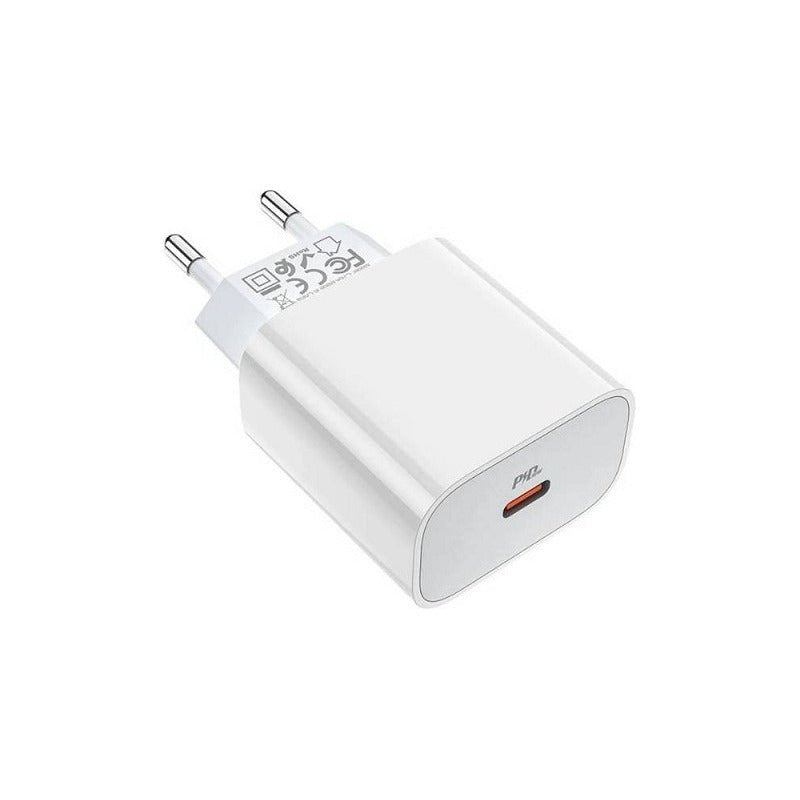 Cargador Pd Para Smartphone / iPhone 20w Hoco C76a Color Blanco - Mi tienda