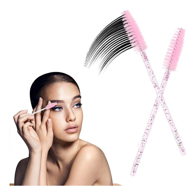 Cepillo Desechable Pestañas Y Cejas Aplicador 50pcs - Mi tienda