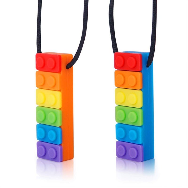Collar Sensorial Mordedor Déficit Atencional Tea (pack De 3) Color Lisa - Mi tienda